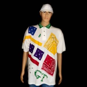 GENUINE THREADZ M L GOLD MUSTARD RED BLUE WHITE GREEN PURPLE POLO SHIRT